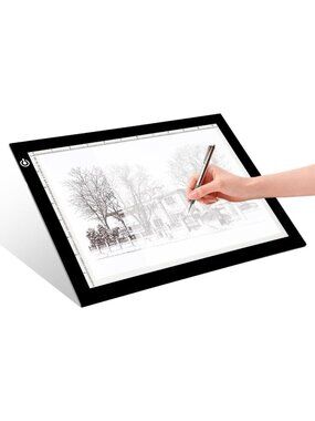 Adjustable LED Light Tracing Pad for Drawing, Sketching, Tattoo Transfer